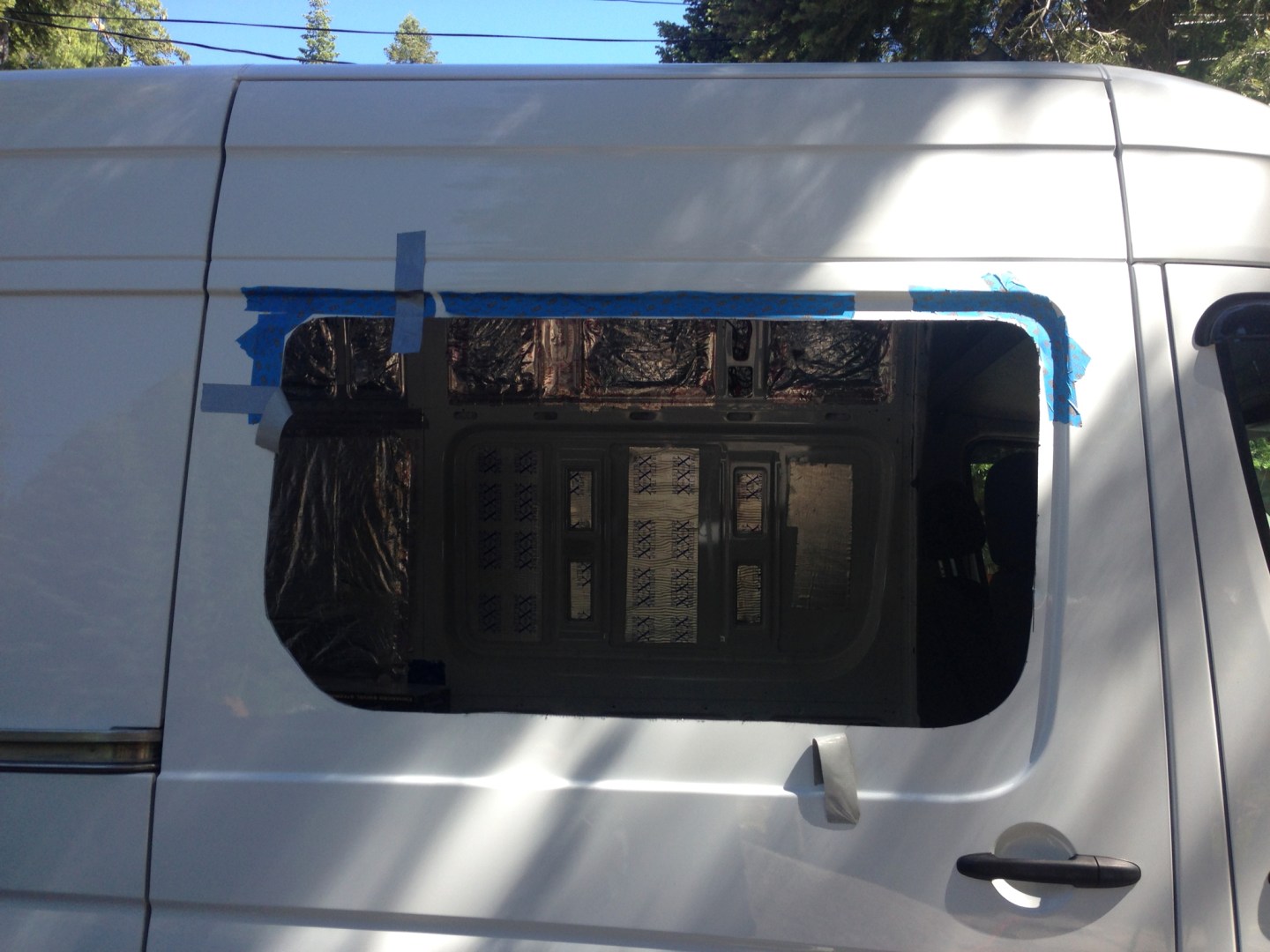 Installing CR Laurence Windows in a Sprinter Cargo Van ...